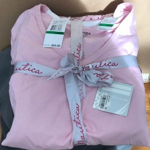 Nautical 2 piece pajama set